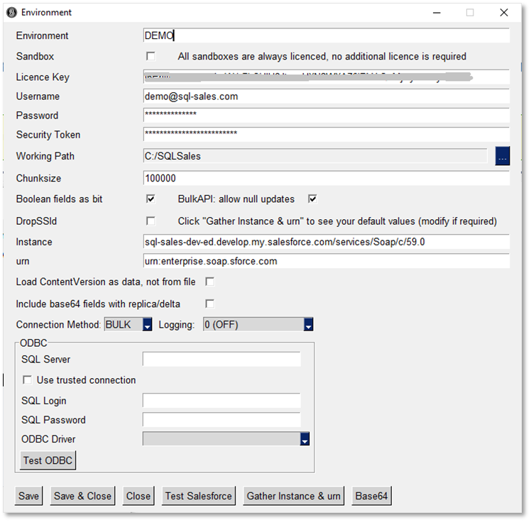 Usesqlserver Configuration